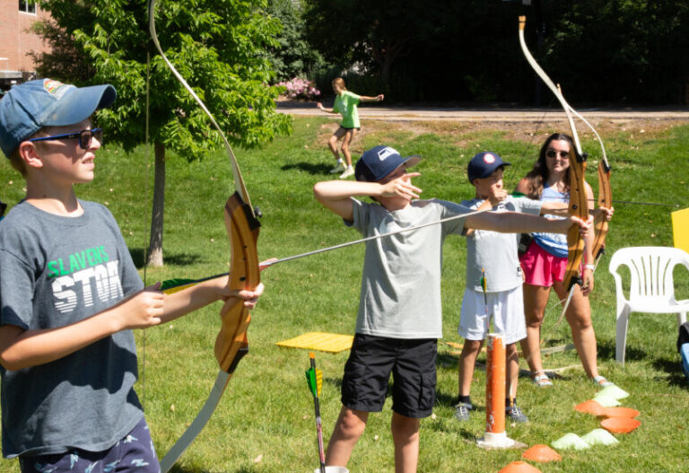 Blue Archery1 Denver Summer Camps Colorado Academy